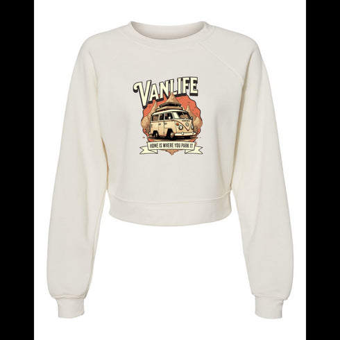 VANLIFE HOME IS WHERE YOU PARK IT Bella canvas hoodie 7505